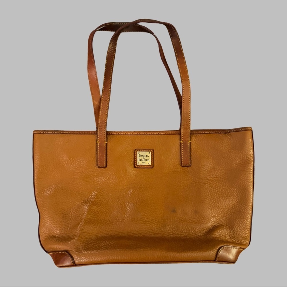 DOONEY AND BOURKE Pebble Grain Small Charleston Leather Tote